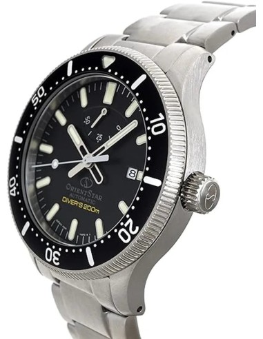 automático hombre Orient Sports Divers RE-AU0301B 43.6mm 200m WR cristal de zafiro